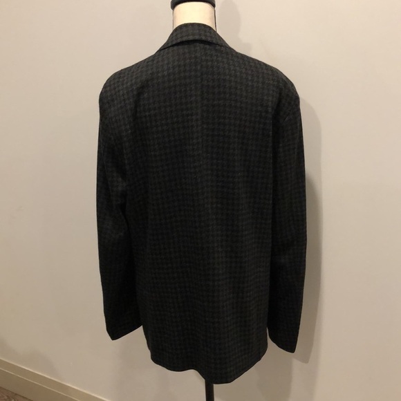 Strellson Blazer Jacket slim  fit houndstooth SZ XL unisex. EUC Old Money Style - Picture 4 of 11
